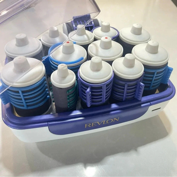 REVLON HOT ROLLERS  BOX SET LONG LASTING PROTECTIVE CURLS - Picture 5 of 10